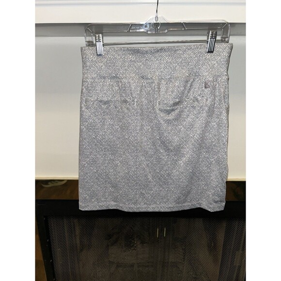 Kate Lord Small Gray Women’s Athletic Skort - Picture 2 of 3